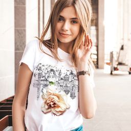 Эксклюзивная футболка Yana Pletneva упаковка плотный Zip пакет!