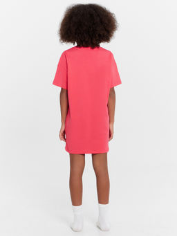 Сорочка ночная для девочек коралловая с принтом Love - Mark formelle фото 3