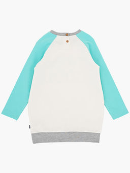 Толстовка для девочки UD 4155 бирюзовый - Mini maxi фото 6