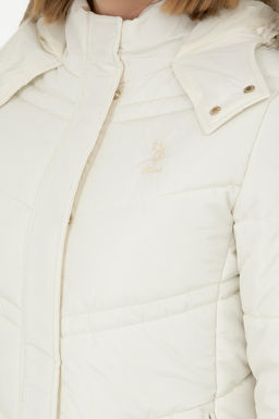 Женское кремовое пальто - U.s. polo assn фото 7