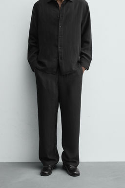 STRIPED JACQUARD TROUSERS - Zara фото 2