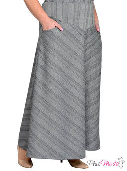 Юбка Модель №1840 размеры 44-84 - Plusmoda фото 2