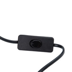 UML-B401 E27 LIGHT GREY/WOOD Светильник настольный декоративный под лампу Е27, 40W. Механический выключатель. Светло-серый. ТМ Uniel - Volpe фото 6