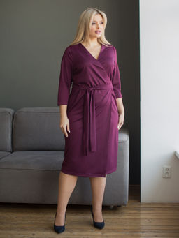 Платье 1383 марсала - Novita фото 3