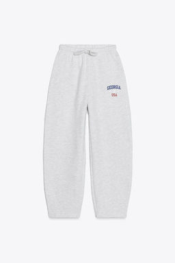 PLUSH TROUSERS WITH SLOGAN - Zara фото 6