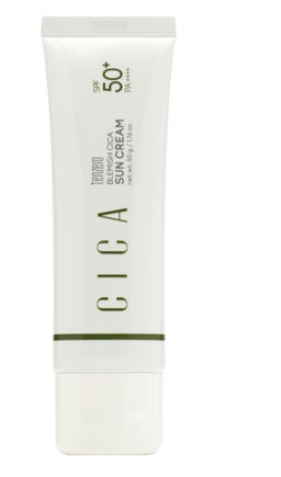 Blemish Cica Sun Cream SPF 50+ PA++++ - Успокаивающий солнцезащитный крем с центеллой азиатской SPF 50+/PA++++, 50мл