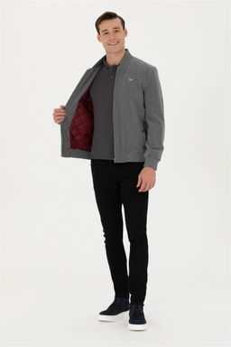 U. S. Polo Assn / Мужское пальто антрацитового цвета - U.s. polo assn фото 11