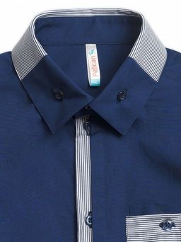 Уценка PELICAN BWCT7100 сорочка верхняя для мальчиков  фото 5