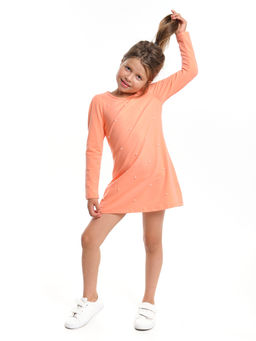 Платье UD 6001 персик