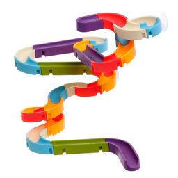 Игрушка для купания в ванной «Забавные горки», 48 деталей