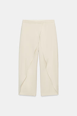 PANTAL?N CRUCE DELANTERO ZW COLLECTION / Crudo medio - Zara фото 4