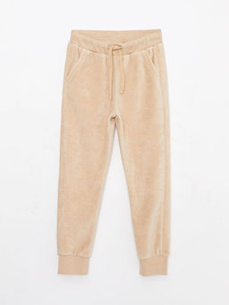 Beli Lastikli Basic Erkek ?ocuk Kadife Jogger E?ofman Alt?