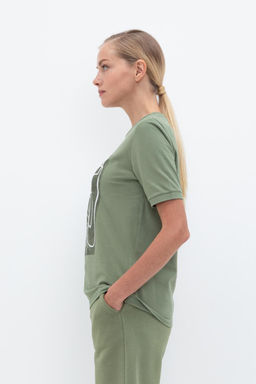 VERY NEAT _ ЕВТ 3219/светлый хаки фуфайка жен