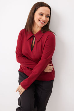 Блуза BegiModa 4147 бордо
