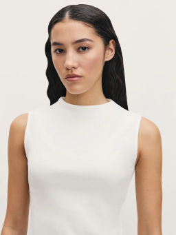 Базовый топ в рубчик / Zarina  фото 6