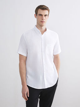 Regular Fit K?sa Kollu Erkek G?mlek