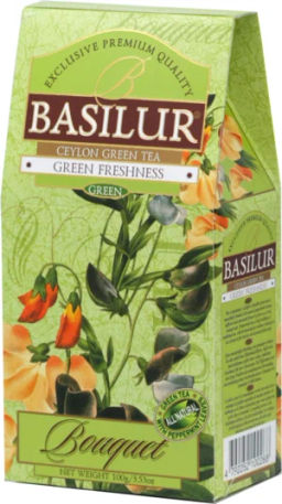 Коллекция Букет/ Зелёная свежесть / (70135) зел вес 100 г (BASILUR)