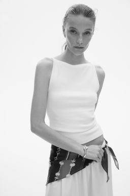 Top de canal? con tirantes finos - H&m фото 3