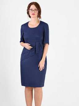 Платье синее женское - Almond фото 2