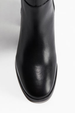 Botas de piel a la rodilla - H&m фото 6