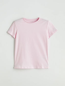 Bisiklet Yaka K?z ?ocuk Ti??rt 2li