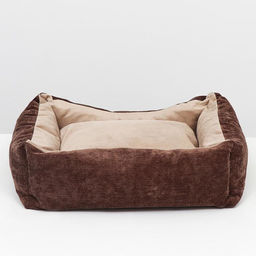 Лежанка со съемным чехлом, мебельная ткань, поролон, 55 х 45 х 15 см - Пижон фото 3