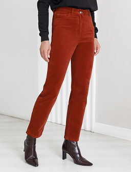 D24.283 Брюки женские терракотовый