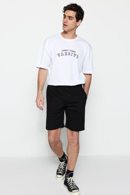 Siyah Regular/Normal Kesim Basic Sort&Bermuda TMNSS20SR0068