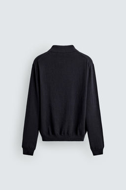 POLO PUNTO ALGOD?N - LINO LIMITED EDITION / Marino - Zara фото 8