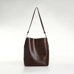 Сумка женская TEXTURA на магните, 24×14×29 см, коричневая