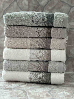 Цена за 1 шт Полотенце Pupilla TENTI (6 шт.) бамбук (50*90)  фото 2