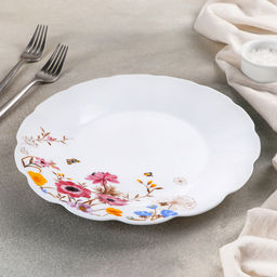 Тарелка обеденная Доляна «Летняя романтика», d=25,4 см, стеклокерамика