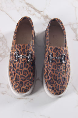 Лоферы туфли EDART 172.1841 be. коричневый леопард  фото 11