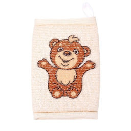 Мочалка детская брикет из хлопка с рисунком 16319 - Vival фото 8