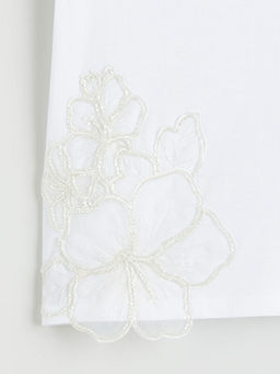 ?i?ek Detayl? K?z ?ocuk Ti??rt