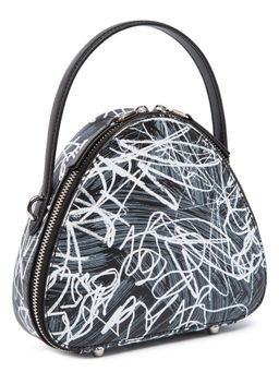 Сумка ELEGANZZA Z9644-7571 black/white  фото 3