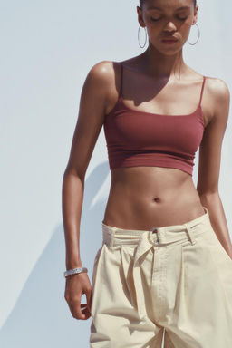 SEAMLESS CROP TOP - Zara фото 16