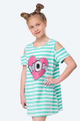 Летнее платье с лайкрой для девочки Bonito  фото 17