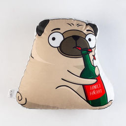 Подушка декоративная Этель Глинтвейн 40х40 см, велюр, 100% п/э  фото 3