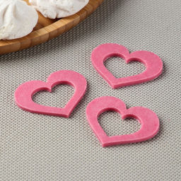 Силиконовая форма Сердце для шоколада, 5,5?4 см, прозрачная - Simaland фото 3