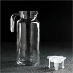 BASIC Кувшин с прозр. пласт. кр. 1,3л арт. 43964В (1017901)