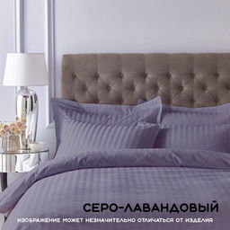 КПБ Страйп - сатин Фисташка 1,5-спальный - Хлопковый мир фото 19