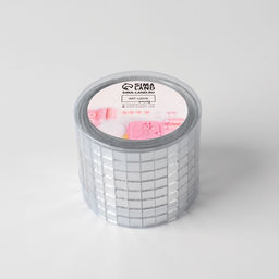 Зеркальная мозаика клеевая, 0.5×0.5 см, 8 рядов 4 см, 1±0.1 м, серебряное стекло