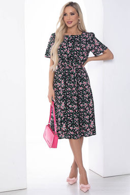 Платье Элегантное черное П10089 - Lt collection фото 4