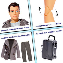 Кукла-модель шарнирная Новое путешествие - Happy valley фото 3