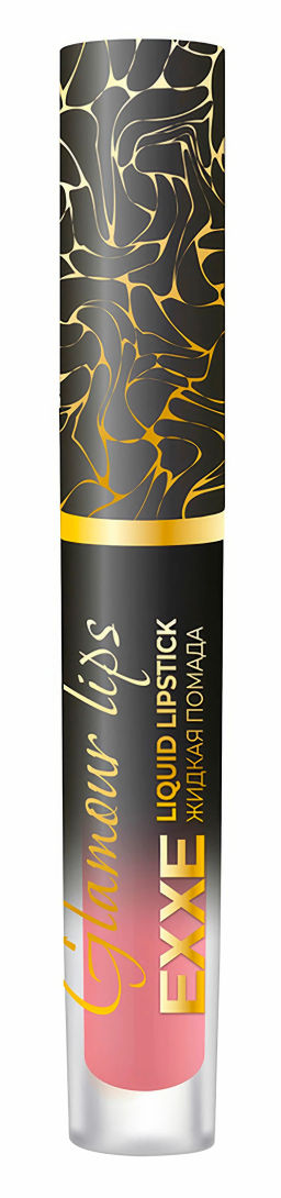 EXXE косм. Жидк.губная помада Glamour lips 02 "Бархатный розовый" 3мл