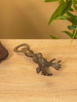 Открывашка «Лось», 15.5×7.5×5 см, алюминий