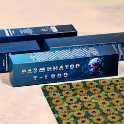 Аппликатор Кузнецова "Разминатор Т-1000", 70 колючек, плёнка, 23?32 см