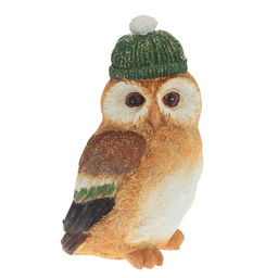 Фигурка декоративная "Сова", L10 W9 H17 см, 2в.
