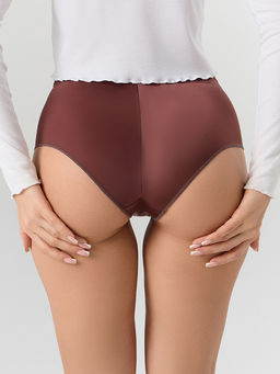 Цена за 2 штуки! Трусы макси женские с сатиновым блеском - Mark formelle фото 4